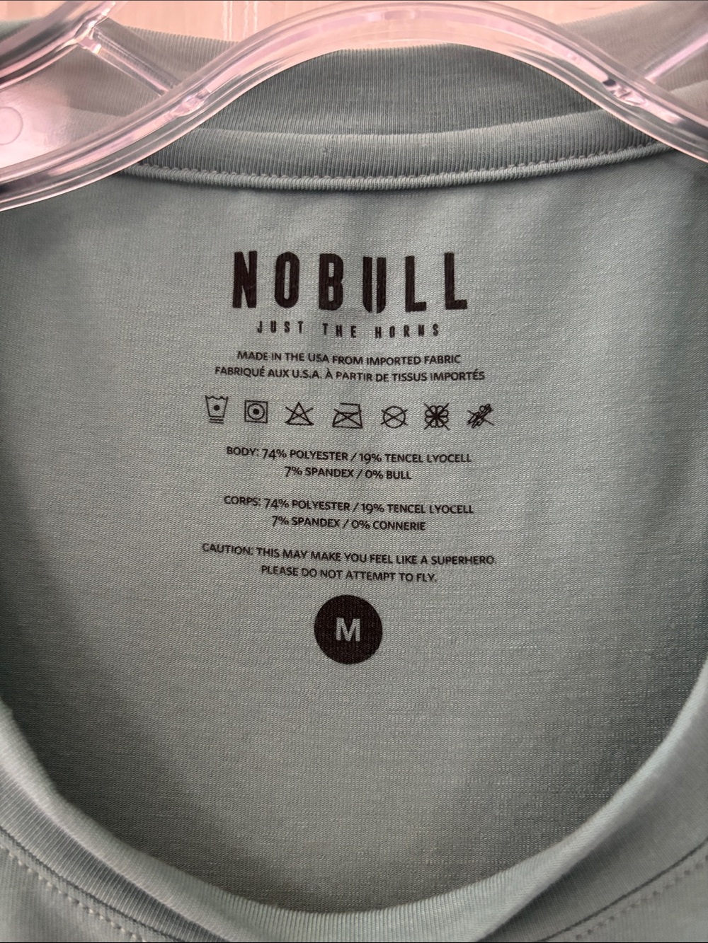 NOBull Green Graphic T-Shirt Tee Top Size Medium - Picture 4 of 11